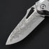 Price US$ 52.5 High Quality High End Handmade Damascus Folding Pocket Knife Damascus Steel Outdoor Camping Hunting Tactical Survival Knife Buy On Alfknives.com