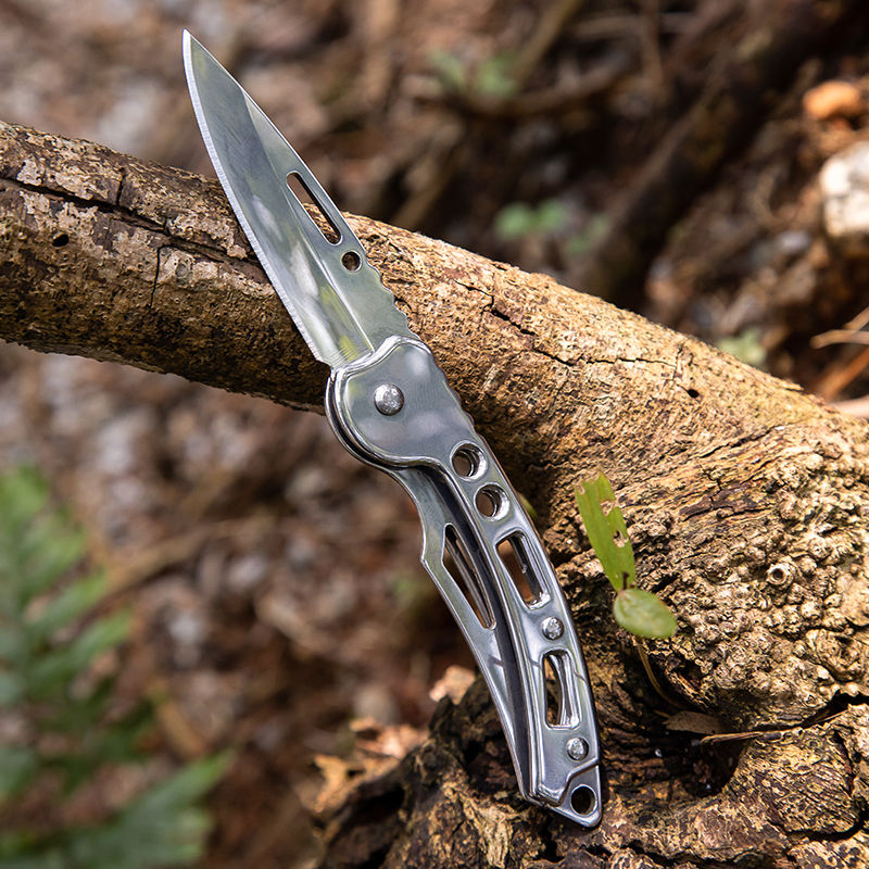 Price US$ 7.79 High Quality Portable Stainless Steel Folding Utility Knife Cutting Outdoor Camping Survival Small Pocket Knife Keychain Buy On Alfknives.com