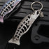 Price US$ 8.46 High Quality Bony Fish 3D Printing Small Folding Pocket Knife Outdoor Edc Keychain Knife Aluminium Handle Portable Camping Backpacking Buy On Alfknives.com