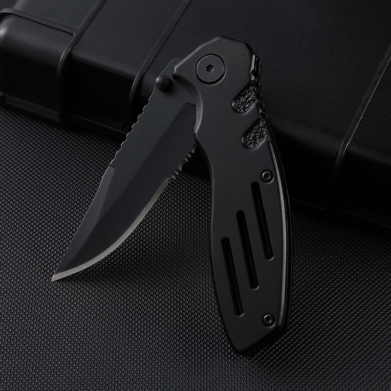 Price US$ 8.6 High Quality Wholesale Price Hot Sale Other Camping Products Pocket Knife Black Aluminum Handle Outdoor Tactical Knives Buy On Alfknives.com