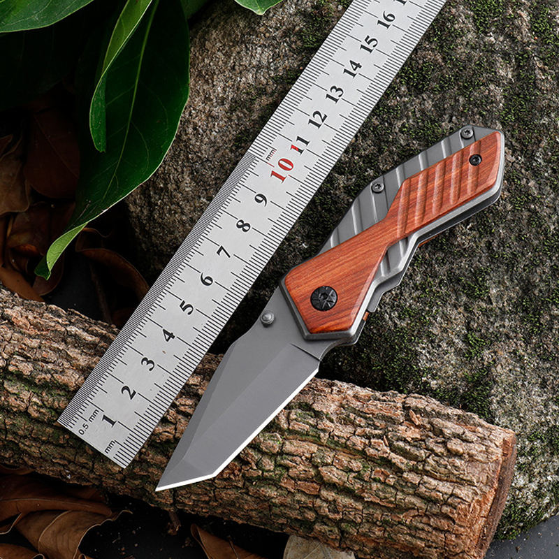 Hot selling stainless steel blade survival outdoor knives pocket camping tactical  Portable mini knife