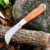 High quality 3cr13 steel blade cutting garden knife grafting tool pocket folding grafting knife with wood handle