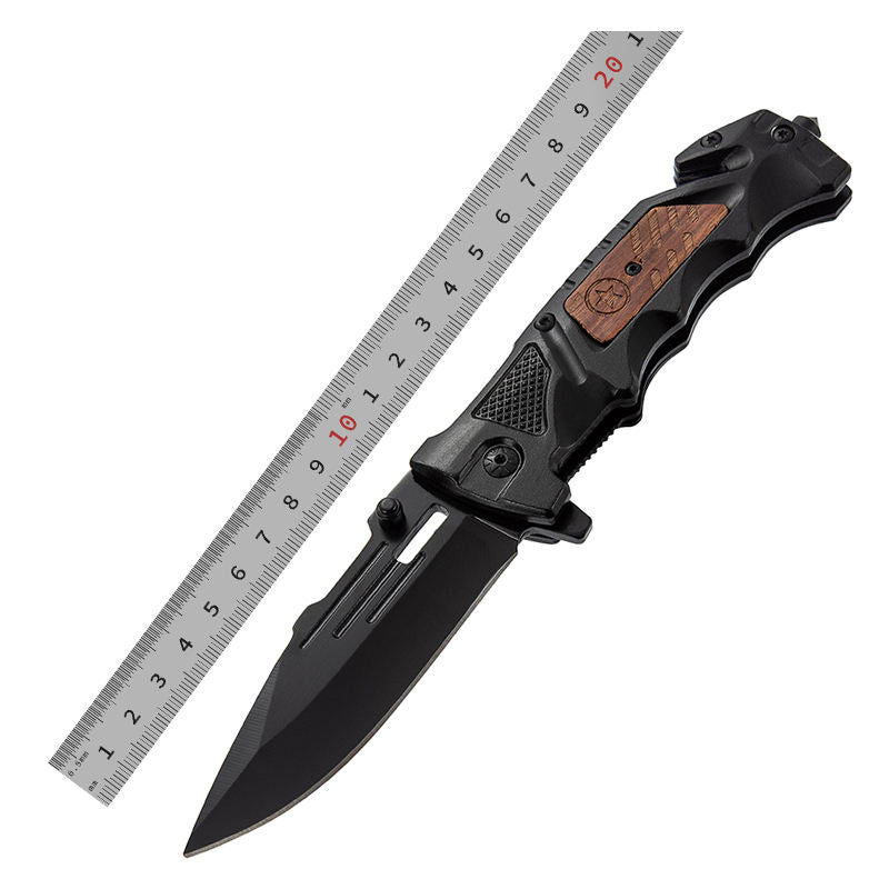 Price US$ 10.56 High Quality Stock Hot 3Cr13Mov Steel Blade Folding Knife For Outdoor Hunting Tools Aluminum Handle Glass Broken With Colored Box Buy On Alfknives.com