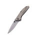 Black Coating Aluminum Handle Folding Pocket Knife Tactical Survival Knife