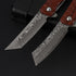 Price US$ 24.3 High Quality Excellent Quality African Rosewood Jacket Design Damascus Steel Pocket Folding Knife With Plate And Tanto Ponint Buy On Alfknives.com