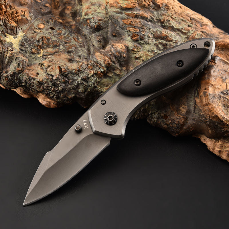 Price US$ 8.5 High Quality Forging Metal Made Cold Stainless Steel Knives Olive Wooden Handle Outdoor Folding Camping Hunting Knife Buy On Alfknives.com