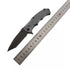 Classic design 3cr13 stainless steel blade folding camping survival rescue knife with aluminium handle