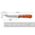 Price US$ 8.76 High Quality New Design Colored Wood Handle Full Tang Fixed Blade Knife Survival Camping Knife For Outdoor Cutting Food Buy On Alfknives.com