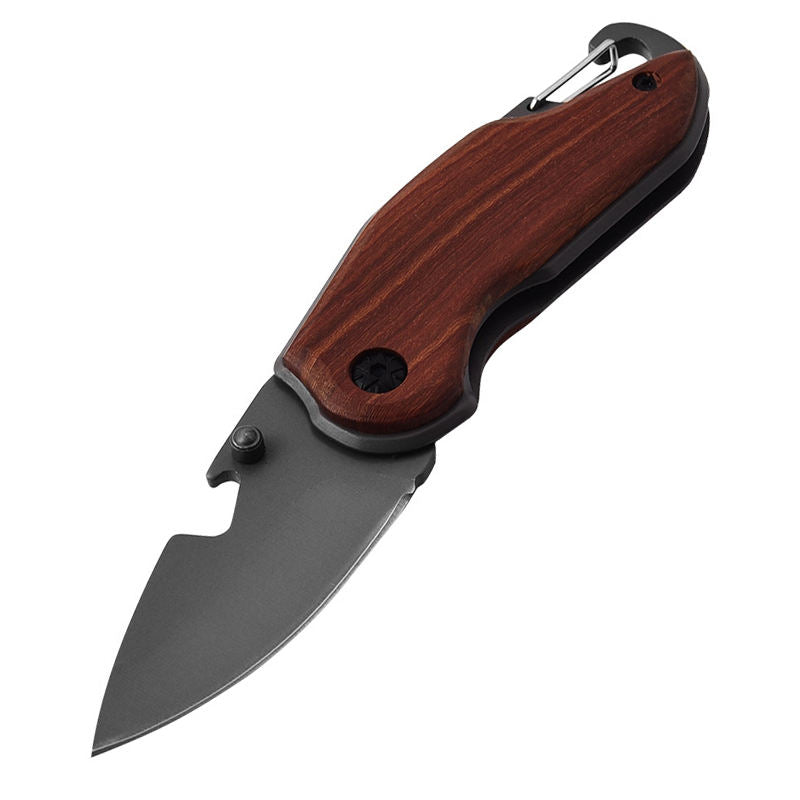 High Quality 3cr13 stainless steel blade Folding Outdoor Survival wood pocket Knife for gift