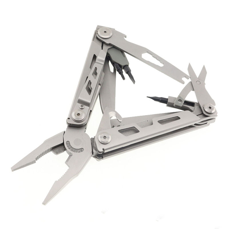 High Quality multi tool folding pocket Fine blanking camping pliers with Bottle Opener Screwdriver Saw