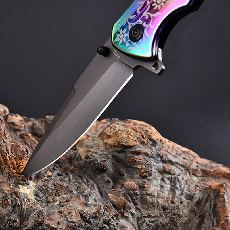 Price US$ 10.3 High Quality New Products 2022 Unique Pink Hunting Survival Outdoor Tactical Camping Pocket Combat Knife Wood Handle Buy On Alfknives.com