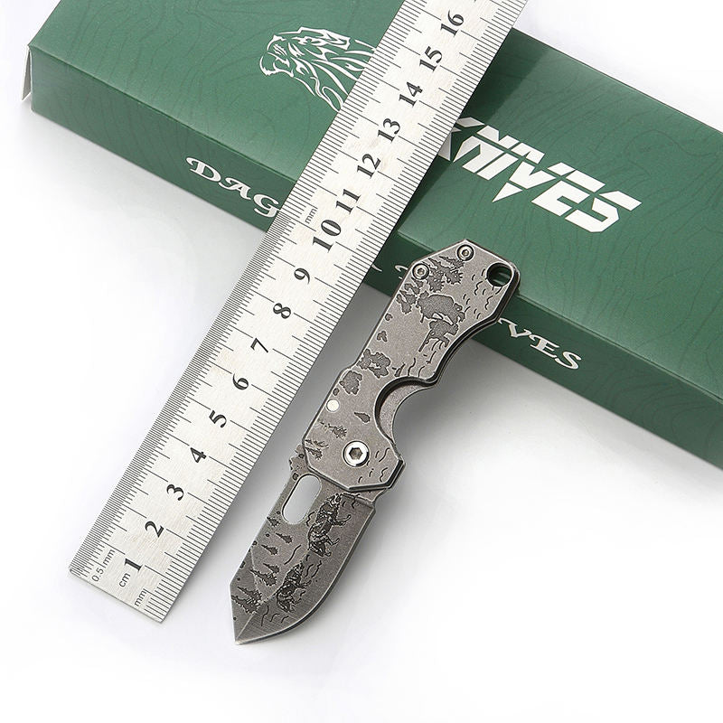 Best quality 3cr13 stainless steel blade folding camping outdoor mini gift knife