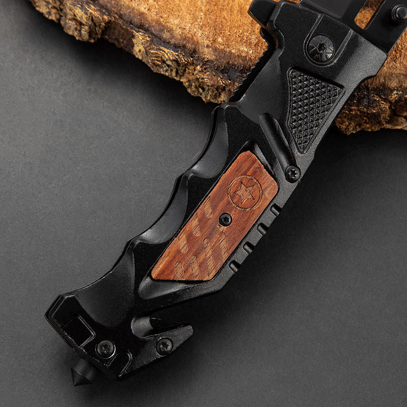 Price US$ 10.56 High Quality Stock Hot 3Cr13Mov Steel Blade Folding Knife For Outdoor Hunting Tools Aluminum Handle Glass Broken With Colored Box Buy On Alfknives.com