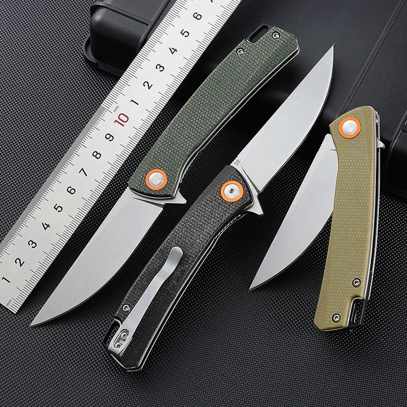 Price US$ 15.55 High Quality Promotion High Quality D2 Steel Drop Point Blade Micarta Handle Knife Outdoor Camping Survival Folding Knife Buy On Alfknives.com