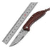 Price US$ 21 High Quality Small High Quality Outdoor Portable Camping Pocket Foldable Damascus Subtle Knife Buy On Alfknives.com