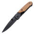 Price US$ 8.79 High Quality Da44 Rose Wood Handle Black Titanium Camping Folding Knife With Belt Clip For Wildness Survival Hunting Buy On Alfknives.com