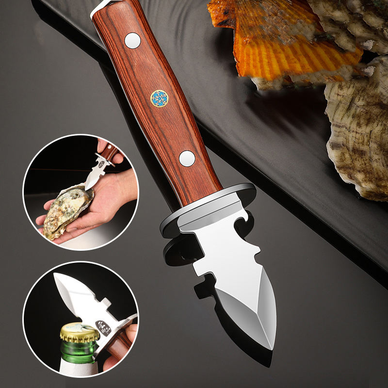 Price US$ 12 High Quality The Industry Wholesale Price Wood Pocket Oyster Shucking Knife With Bottle Opener Buy On Alfknives.com