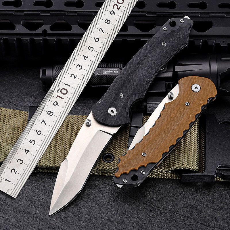 Price US$ 12.2 High Quality Cold 7Cr13Mov Steel Folding Blade Knife With G10 Handle Edc Pocket Knife Tactical Hunting Survival Camping Outdoor Knife Buy On Alfknives.com