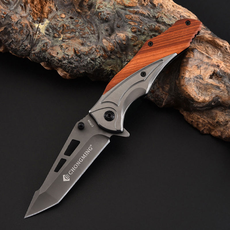 Price US$ 9.39 High Quality Tops For Women 2021 French Imported Traditional Bulk Titaniums Survival Wooden Handle And Folding Knives Buy On Alfknives.com