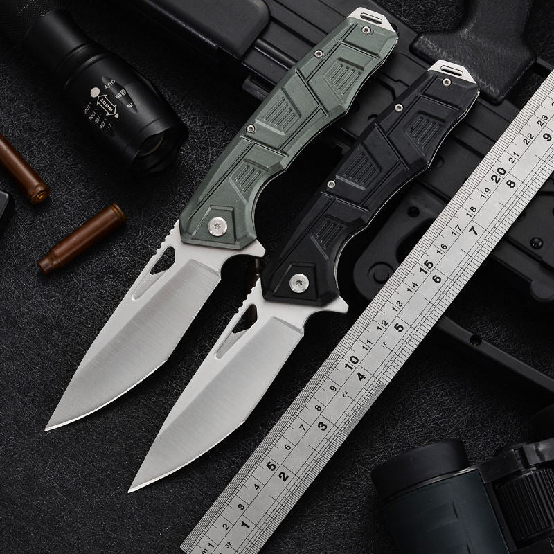 Price US$ 11.01 High Quality Aluminium Handle Tactical Folding Pocket Knife 3Cr13 Stainless Steel Blade Portable Hunting Knife Tanto Blade Camping Outdoor Buy On Alfknives.com