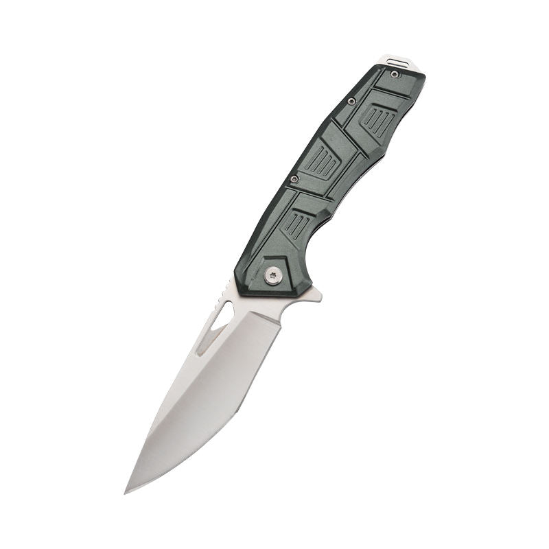 Price US$ 11.01 High Quality Aluminium Handle Tactical Folding Pocket Knife 3Cr13 Stainless Steel Blade Portable Hunting Knife Tanto Blade Camping Outdoor Buy On Alfknives.com