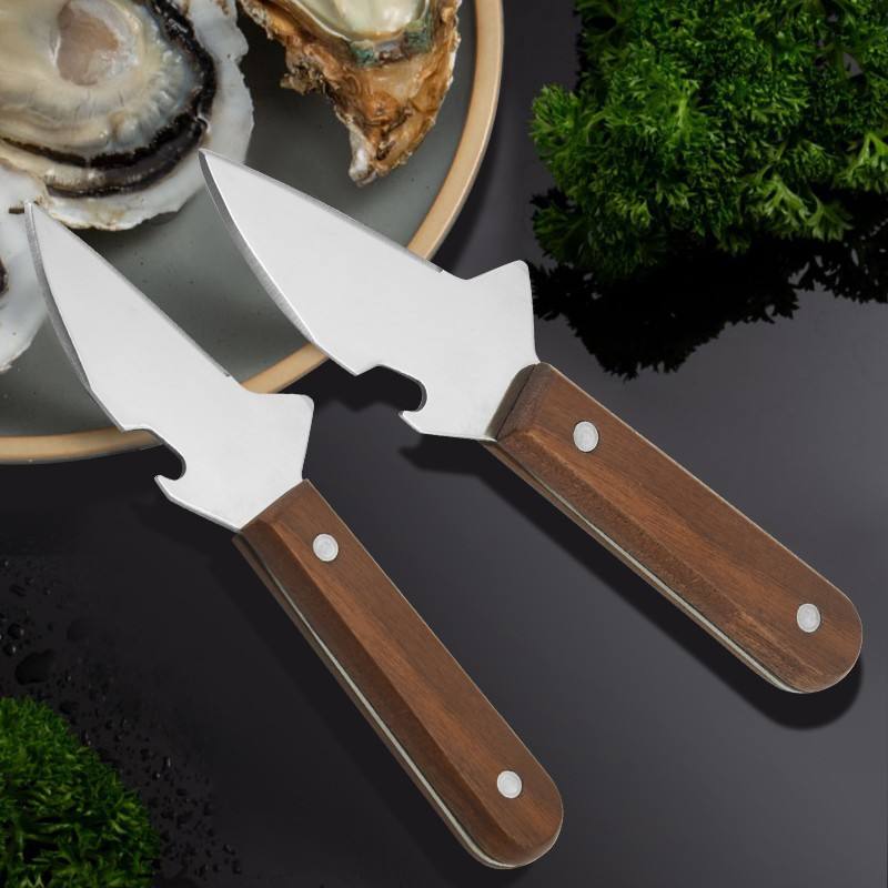 Price US$ 7.31 High Quality Beech Walnut Wood Handle Fixed Blade Outdoor Survival Tool Camping Folding Pocket Oyster Knife Buy On Alfknives.com