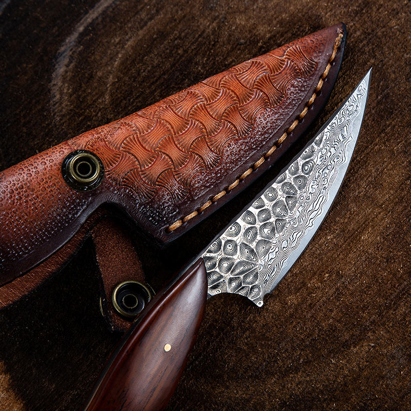 Price US$ 44.5 High Quality Promotional & Business Gifts Leather Sheath Folding Hunting Pocket Damascus Knife With Holster Blade Protector Buy On Alfknives.com