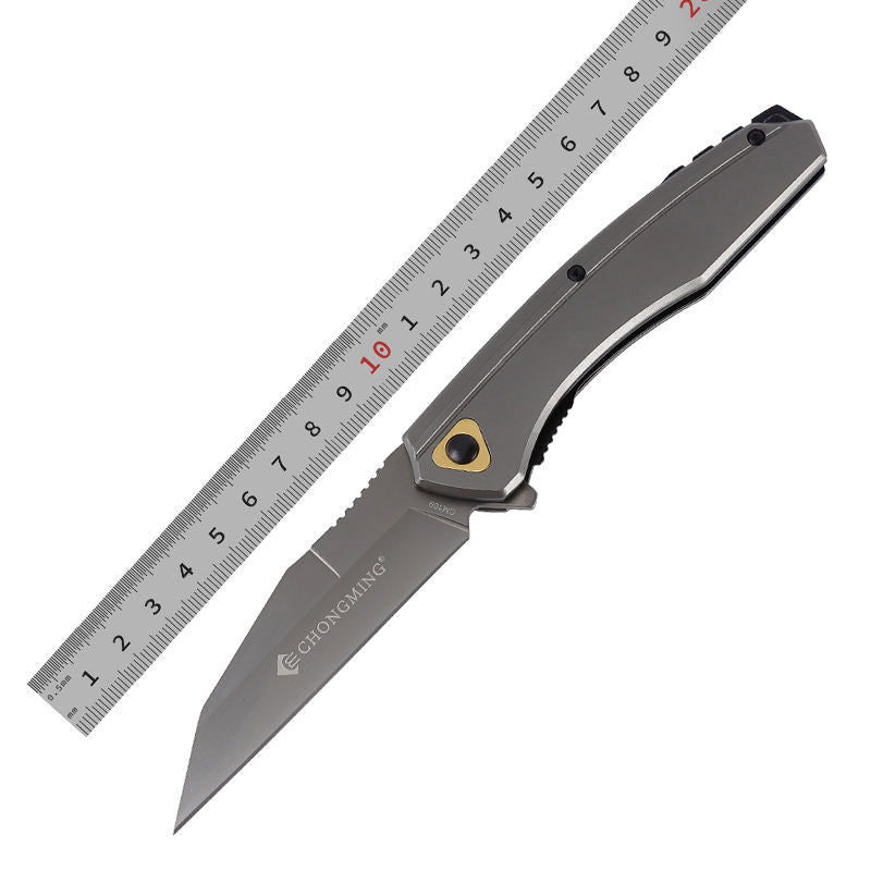 Price US$ 10 High Quality Bulk Stainless Steel Handle Custom Titanium Blade Camping Tactical Hunting Folding Self Defense Outdoor Knife Pocket Buy On Alfknives.com