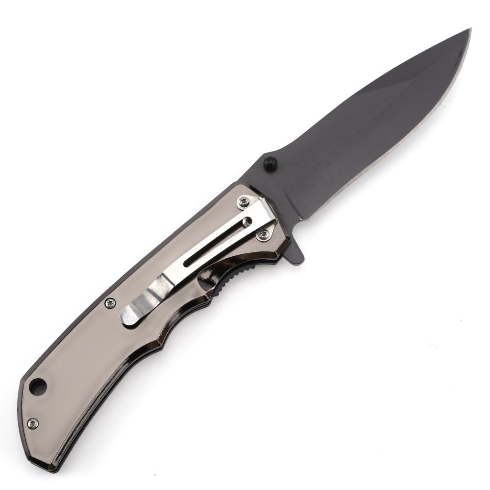 Price US$ 10.16 High Quality Taobao Official Stainless Steel Pocket Folding Survival Camping Self Defense Titanium Knife With Mirror Handle Buy On Alfknives.com