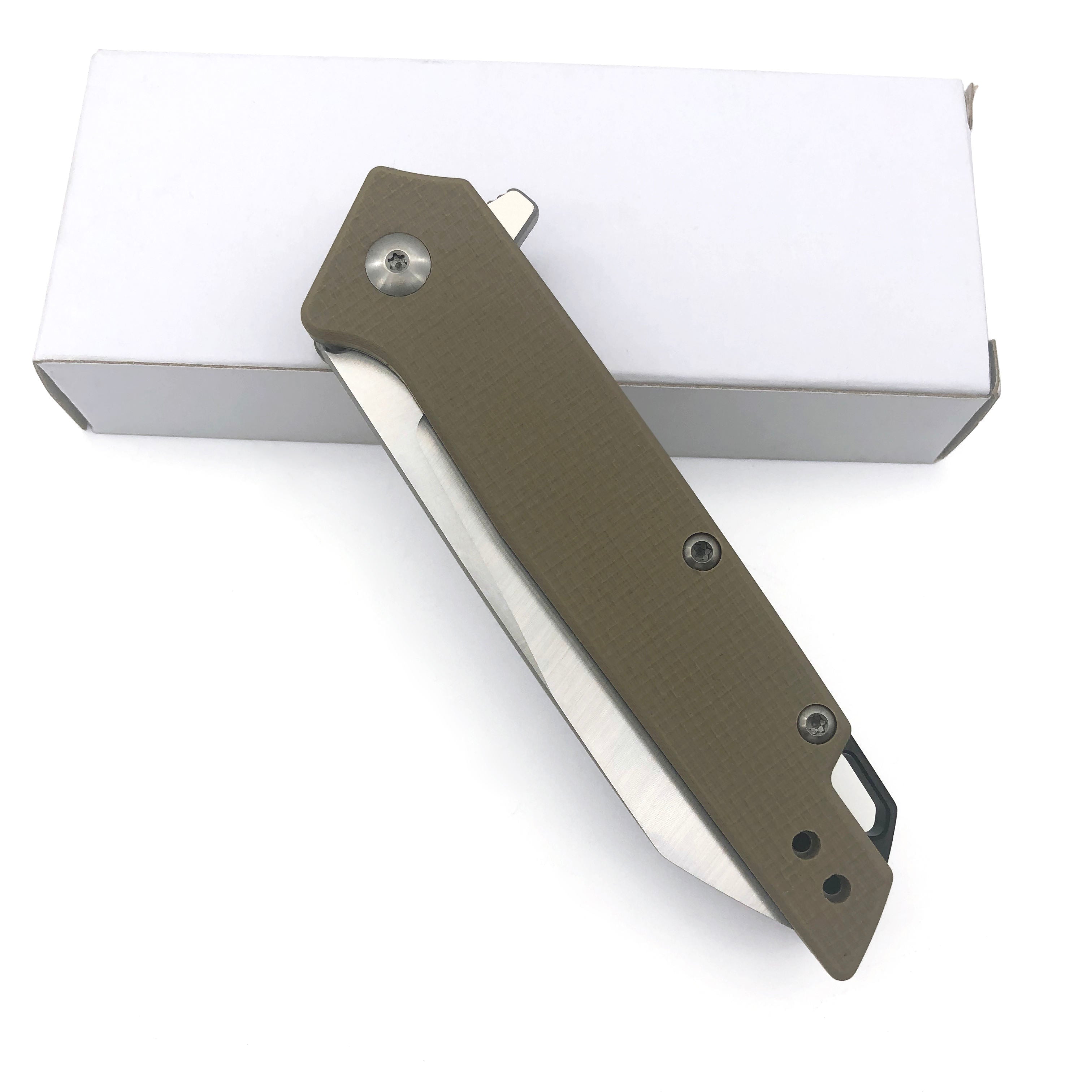 Price US$ 25.7 High Quality New Style 12C27N K1 Steel G10 Handle Folding Knife For Outdoor Camping Hiking Hunting Survival With Box Packaging Buy On Alfknives.com