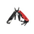 Hot sell two color handle stainless steel outdoor folding multifunction pliers