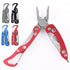 High quality stainless steel blade Multi Tools outdoor survival multitool folding pliers with nylon bag /Keychain