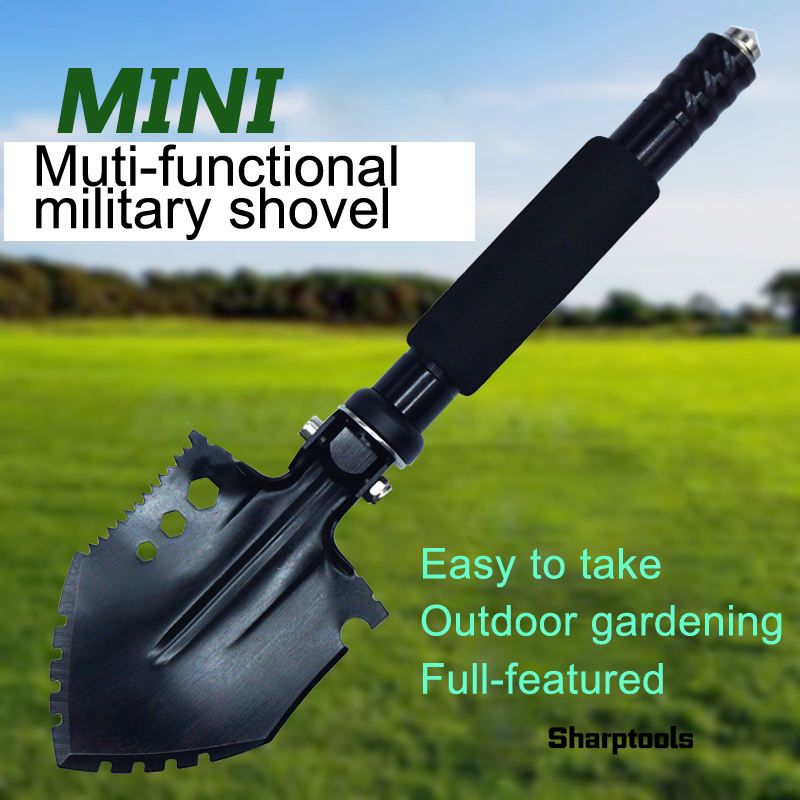 Price US$ 14.99 High Quality New Design Portable Tactical 2Cr13 Shovel Outdoor Multi Function Camping Folding Survival Mini Shovel Buy On Alfknives.com