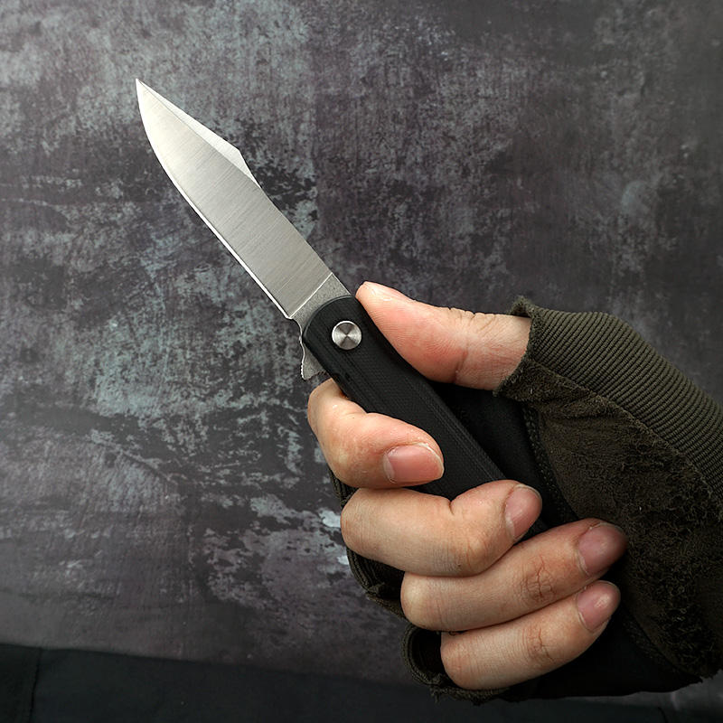 Price US$ 16 High Quality New Design 9Cr18Mov Tactical Folding Knife G10 Handle Outdoor Survival Knives Utility Camping Best Pocket Knife Buy On Alfknives.com