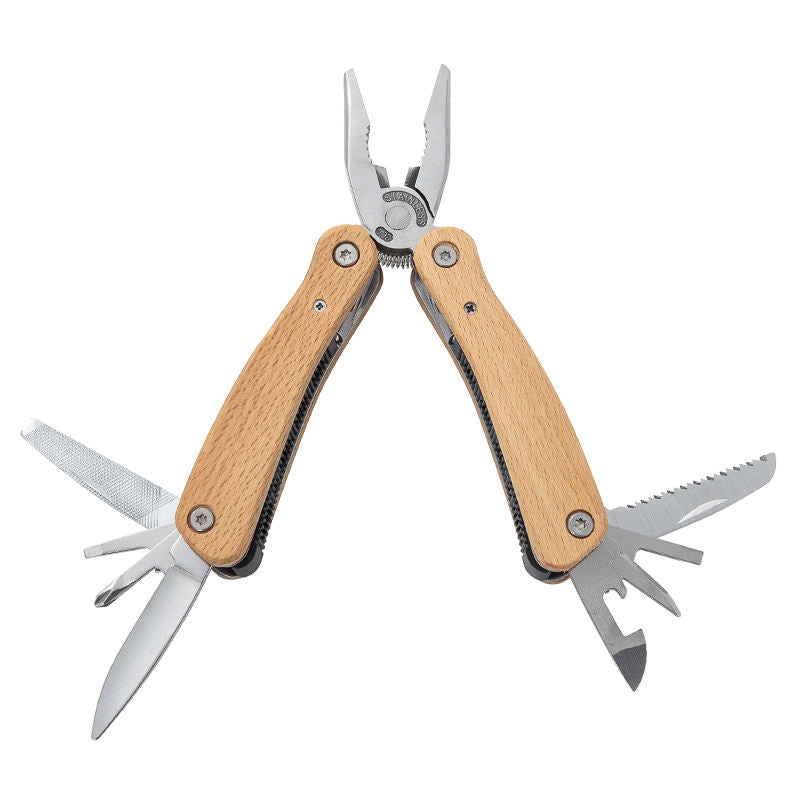 Price US$ 9.1 High Quality Bamboo Products Crimping Locking Folding Pocket Cutting Pliers Wooden Handle Multi Tool Buy On Alfknives.com