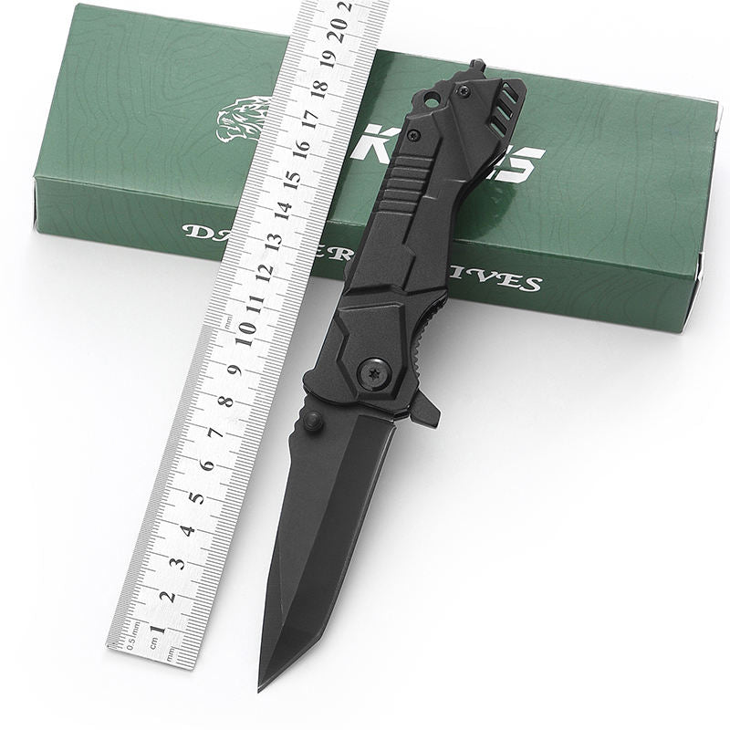 High quality stainless steel aluminum handle pocket folding knives tactical utility pocket knife