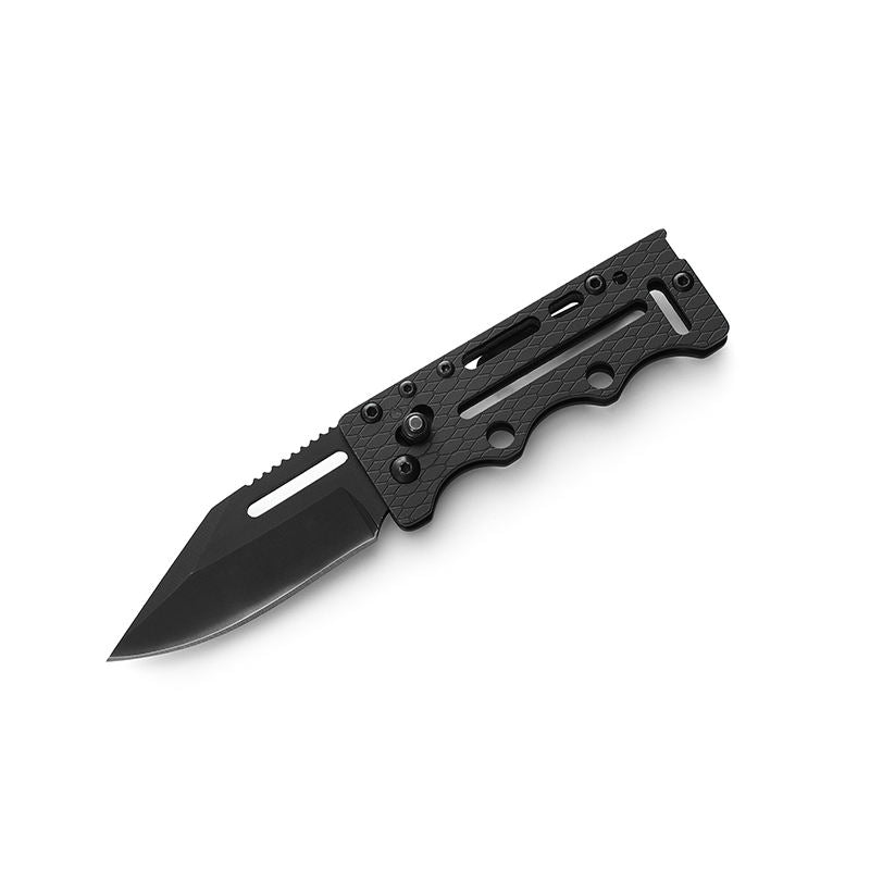 Price US$ 9.88 High Quality Other Camping & Hiking Products Knife Full Black Mini Stainless Steel Camping Self Defense Edc Knife Buy On Alfknives.com