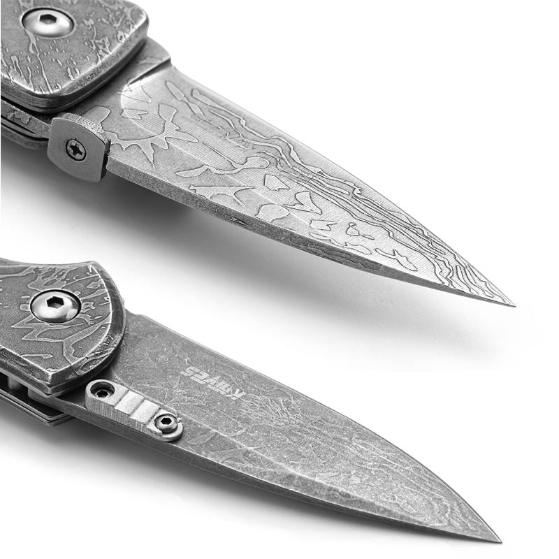 Price US$ 10.59 High Quality Hot Selling Etching Stainless Steel Folding Outdoor Survival Pocket Camping Knife In Bulk Buy On Alfknives.com