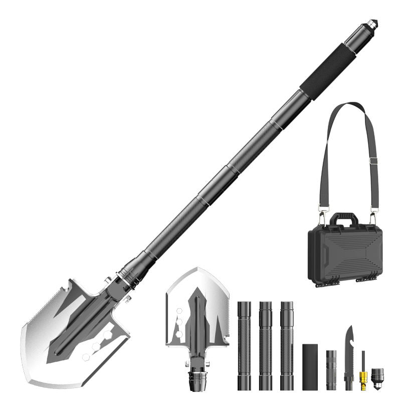 Price US$ 24 High Quality High Quality Stainless Steel Multi Function Outdoor Necessary Camping Shovel 13In1 Folding Outdoor Survival Shovel Buy On Alfknives.com