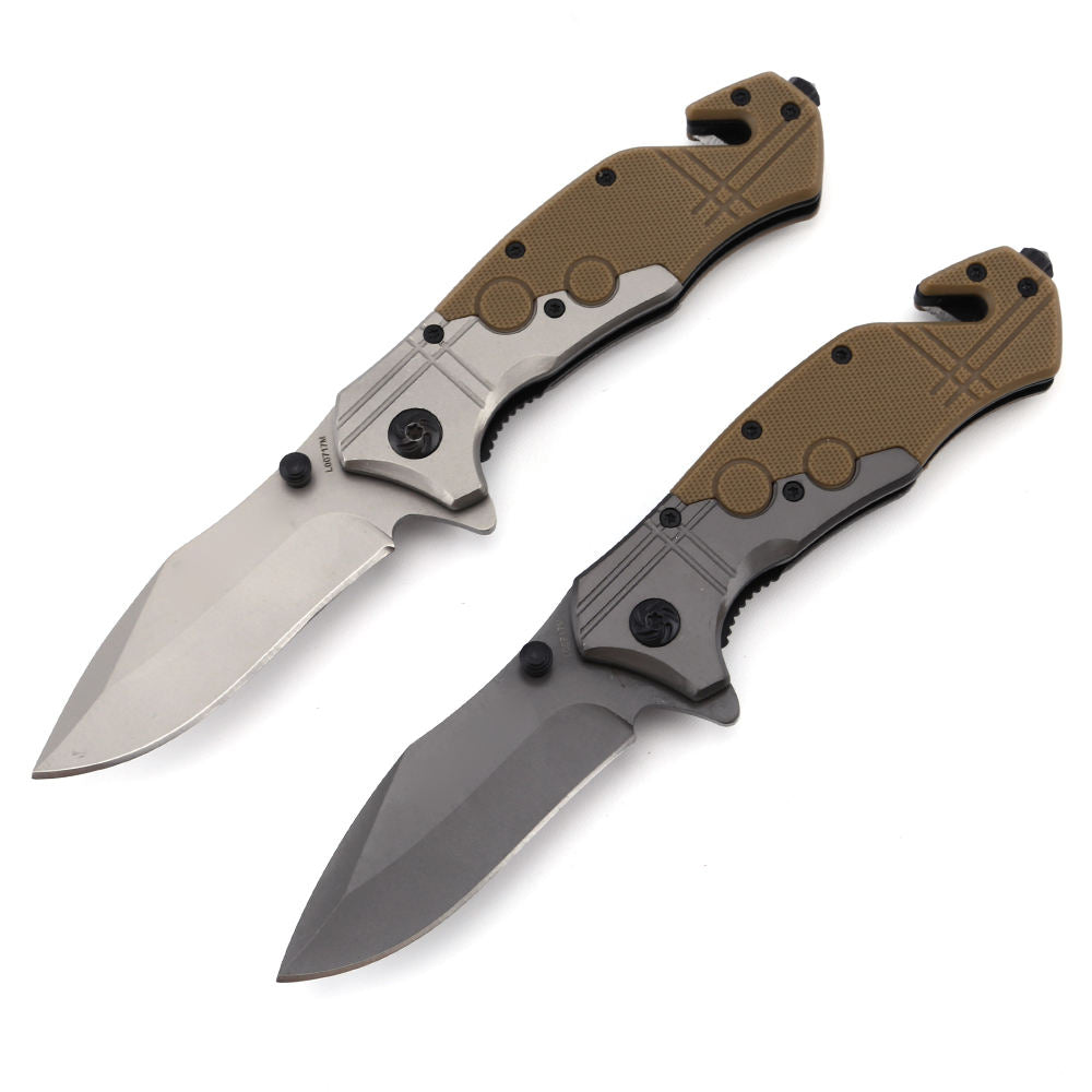 Price US$ 9.48 High Quality G10 Handle Hunting Self Defense Defender Custom Black Folding Knife Tactical Buy On Alfknives.com