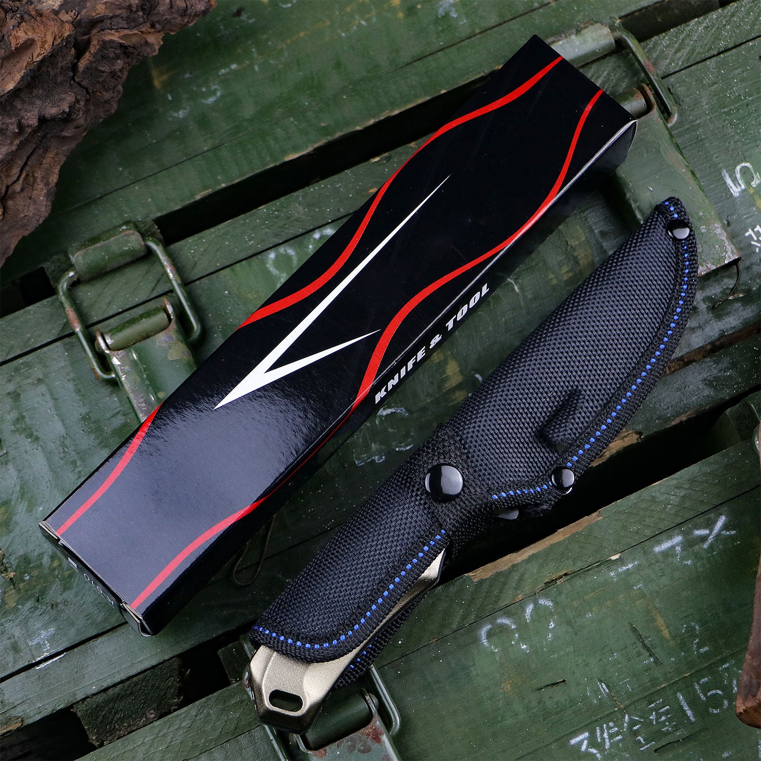 Price US$ 11.39 High Quality Outdoor Knife Aluminum Handle Hunting Tactical Knife Black Coating Fixed Blade Knife For Camping Buy On Alfknives.com