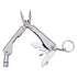 High quality stainless steel blade folding camping survival mini multitool plier with flashlight /nylon bag