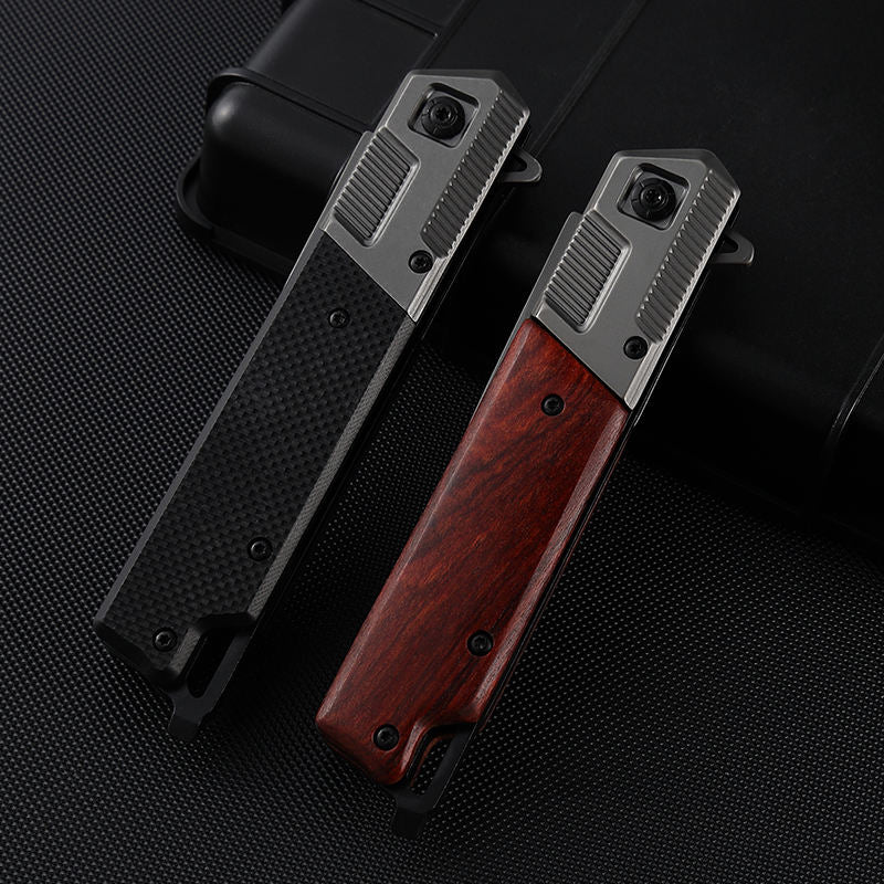 Price US$ 10.11 High Quality Wholesale New Style Rosewood Handle Outdoor Tactical Hunting Edc Survival Comping Pocket Folding Knife Buy On Alfknives.com