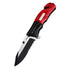 Top Quality Professional folding Outdoor Hunting camping bowie Knife with flashlight