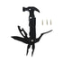 High quality stainless steel multifunction tool pliers outdoor tactical camping multitool claw hammer