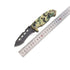 Hot sale stainless steel blade camouflage handle survival camping knife with side clip