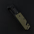 Price US$ 11.73 High Quality Wholesale Blackening 3Cr13 Stainless Steel Blade Green G10 Handle Outdoor Pocket Folding Knife Folded Buy On Alfknives.com