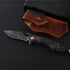 Price US$ 47.13 High Quality Premium Handmade Forged  Damascus Folding Hunting Knife With Leather Sheath Pocket Camping Knife Gift For Men Buy On Alfknives.com