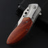 Price US$ 9.89 High Quality Wholesale Rose Wood Handle Custom Outdoor Edc Camping Survival Rescue Tactical Folding Pocket Knife Folded Buy On Alfknives.com