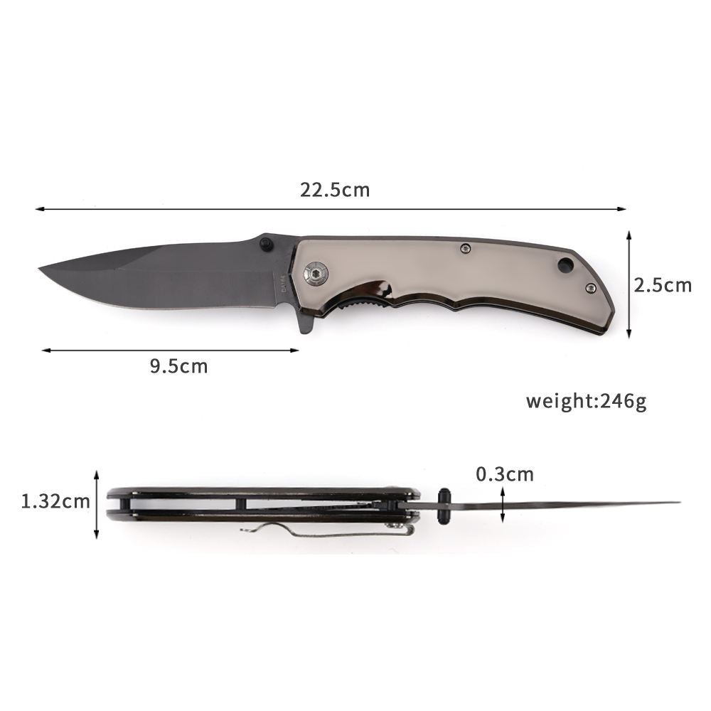 Price US$ 10.16 High Quality Taobao Official Stainless Steel Pocket Folding Survival Camping Self Defense Titanium Knife With Mirror Handle Buy On Alfknives.com